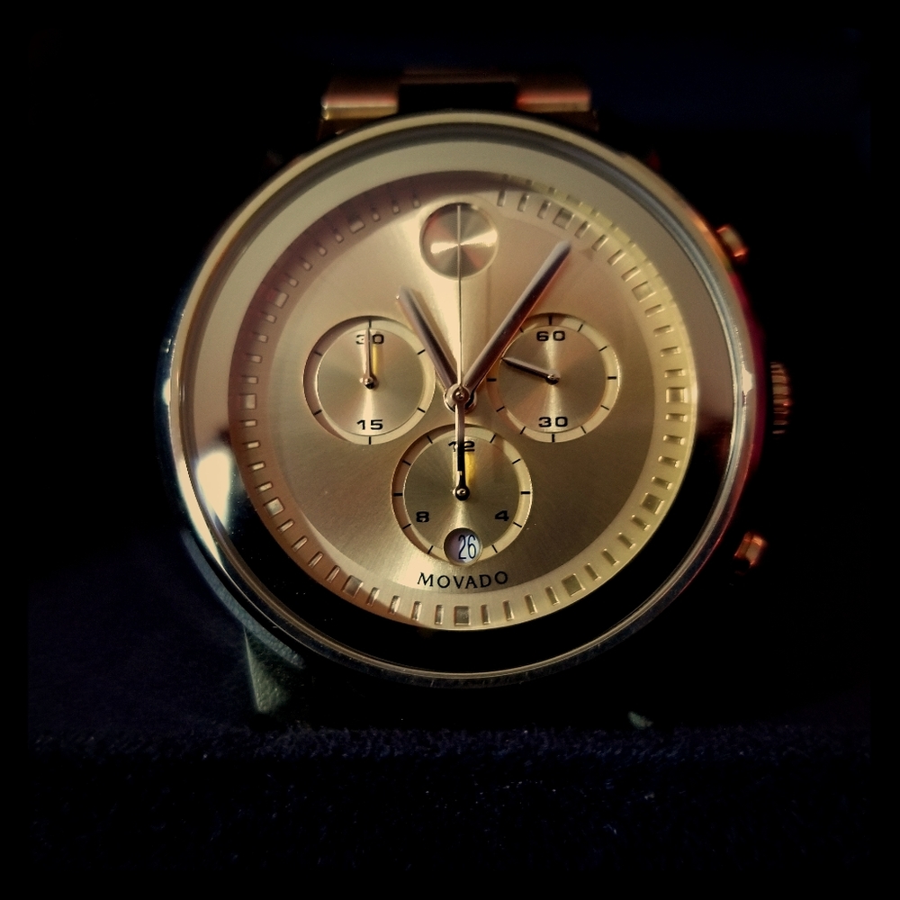 Movado BOLD Goldtone